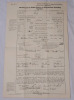 1884 " INEZ " Great Lakes Steam Screw Builder's Certificate & 1884 - 1900 Declaration of Ownership Documents . Great Lakes / Niagara Region Nautical History - 4