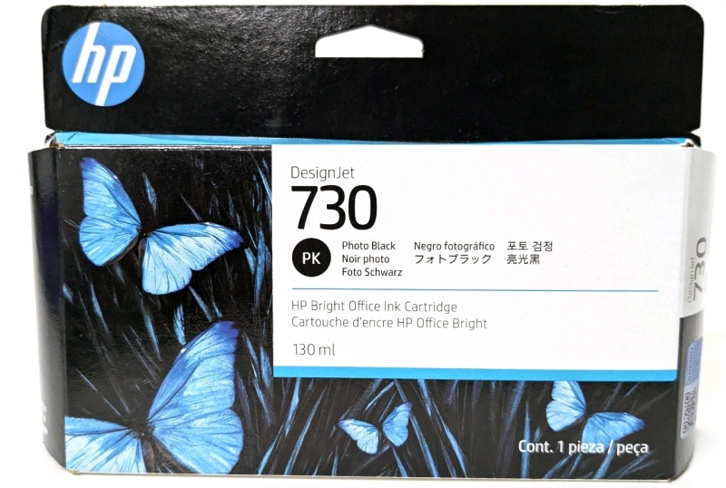 New Genuine HP DesignJet #730 PHOTO BLACK Printer HP Bright Office Cartridge | Retails for $135!