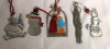 Pewter & Metal Christmas Ornaments - some Seagull Pewter - 3