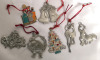 Pewter & Metal Christmas Ornaments - some Seagull Pewter - 4