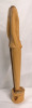 Unique Solid Wood Sculpture 18.25" Tall - 4