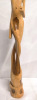 Unique Solid Wood Women's Figure Sculpture 17.75" Tall - 3