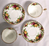 2 Royal Albert Old Country Roses Teacups & Saucers - 2