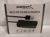 New SABRENT USB 3.2 to SATA SSD/HDD or U.2, 2.5" and 3.5 inch Adapter, Super Fast Data Transfer 10 Gbit/s Hard Drive Converter, Supports Trim and UASP with Power Adapter (EC-U2SA) - 4