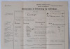 1885 & 1896 " Arctic " Great Lakes 3-Mast Barque Sailing Ship Declaration of Ownership Documents . Great Lakes / Niagara Region Nautical History - 3