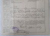 1885 & 1896 " Arctic " Great Lakes 3-Mast Barque Sailing Ship Declaration of Ownership Documents . Great Lakes / Niagara Region Nautical History - 7