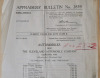 1923 Canadian Department of Customs and Excise Duty & Tax Guideline Appraisers' Bulletin No. 2859 & No. 2860 . - 2