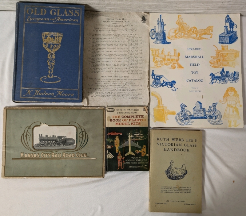 1904-1960s Lot of 6 Hobby/Collectible Books