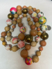 Beautiful Decoupage Bead Necklace - 3