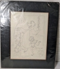 Lot Of Hand Drawn Disney Characters 3 Pictures In Frames Mickey Mouse, Winnie The Pooh And The Jungle Book - 3