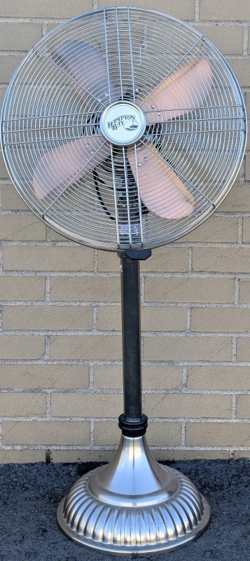 Vintage Hampton Bay 16" Oscillating Metal Fan