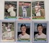 1970's Lot Of MLB Baseball Single Cards - 2