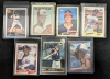 MLB Baseball - 7 Rookie Card Singles - Topps/O-Pee-Chee/Fleer/Leaf