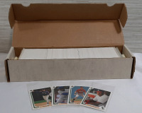 1991 Upper Deck Baseball Trading Card Set #1-700, Includes Chipper Jones, Ken Griffey Jr, Jeff Bagwell and Frank Thomas - (No #SP1 Michael Jordan Card)