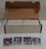 1990 Leaf Baseball Trading Cards Series 1 & 2, #1-528, Includes Ken Griffey Jr, Sammy Sosa, Frank Thomas and Larry Walker