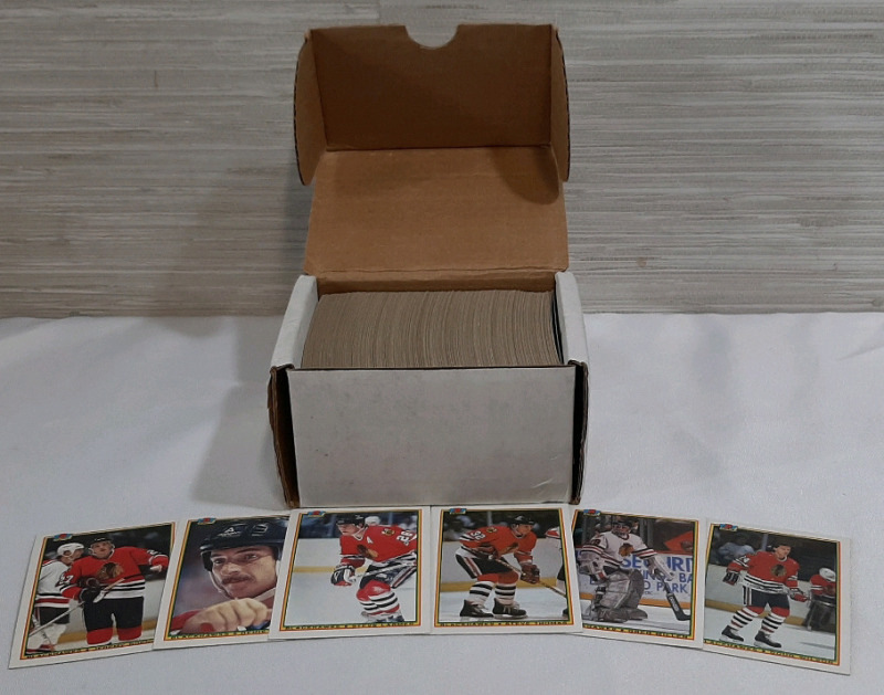 1990-91 Bowman Hockey Trading Card Set, #1-264