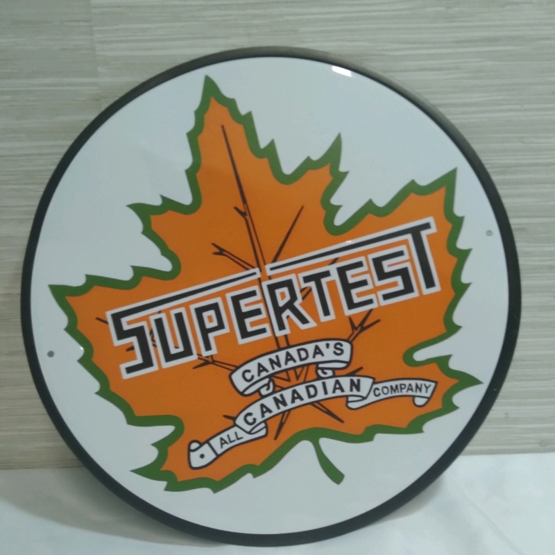 New 12" Metal Tin Sign SuperTest