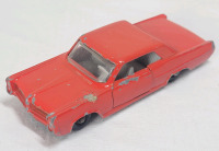 Vintage 1964 Lesney " Matchbox " No. 22 Pontiac GP Sports Coupe . Some paint chipping