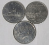 1973 - 1983 Canadian One Dollar Coins . 1973 ×2 , 1980 , 1981 , 1982 , 1983 . Six (6) Coins - 3