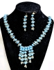 3 Necklace & Earrings Lots | 2 Pairs for Pierced Ears, 1 Pair Clip-Ons | Necklaces up to 19.5" Long - 2