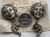 Fabulous D&rsquo;Orlan Bauble Necklace matching Earrings Sterling plus - 7