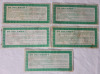 1960s Canadian Tire / Mor-Power Gas Bars 2 1/2+2 1/2 Cents Cash Bonus Money - 5