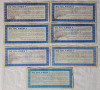 1960s Canadian Tire / Mor-Power Gas Bars 5+5 Cents Cash Bonus Money . Two (2) Notes Have Consecutive Numbers - 5