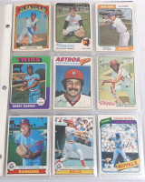 1972-1992 O-Pee-Chee MLB Baseball Trading Card Singles - 108 Cards, No Doubles