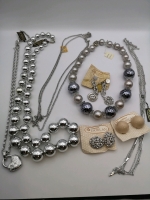 Vintage D'ORLAN Statement Bauble Necklaces+ Earrings