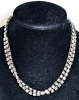 5 Silver Tone Rhinestone Necklaces | Up to 30" Long - 7