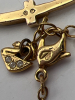 Swarovski signed Sideways Cross Necklace - 3