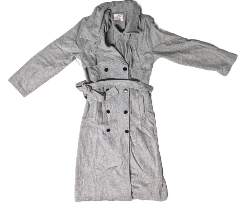 New Ladies Size XL* | LeChic Double Breasted Tied Trenchcoat Made in Türkiye