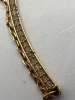 Swarovski signed Sideways Cross Necklace - 6