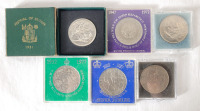 1951 - 1977 Great Britain Coins & Tokens . Six (6) Coins