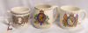 Royalty Dish Lot - King Edward, The Queen Coronation Mugs + - 2