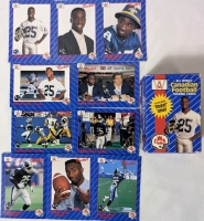 Lot Of 1991 All World Canadian Football Cards Complete Set Plus Set Of 10 "Rocket" Ismail Cards