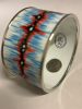 Bilston & Battersea Enamel Wide Bangle Halcyon Heart Beat Bangle BB England - 3