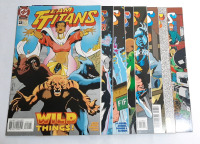 DC Team Titans Issues #15-22, Great Condition