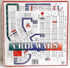 New Cribwars Cribbage Game Board - Packaging slightly torn, does not affect product, 12"X12" - 2