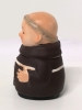 Goebel "Friar Tuck" Mustard or Jam Pot Porcelain 3.75" Tall - 4