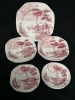 33 Pieces Pallissy Pottery Ltd Lakeland Pink Pattern - 5