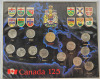 1992 (1867-) Canadian Provincial Canada 125 Coin Set