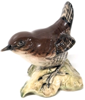 Beswick England Porcelain Wren Figure #993 | 2.5" Tall