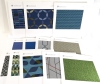 Large Box PACKED with Hundreds of Assorted Fabric & Textile Samples | Sample Fabrics Up to 8.5" x 8.25" - 2