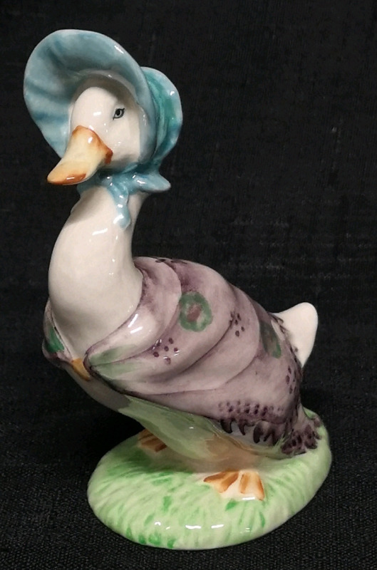 BESWICK Beatrice Potter Jemima Puddleduck Figure 4.25"