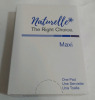 32 New Individually Packaged NATURELLE Maxi Pads / Feminine Hygiene Pads