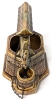 1950s McCoy USA Ceramic Wishing Well Planter | 6.3" Tall - 3