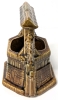 1950s McCoy USA Ceramic Wishing Well Planter | 6.3" Tall - 5