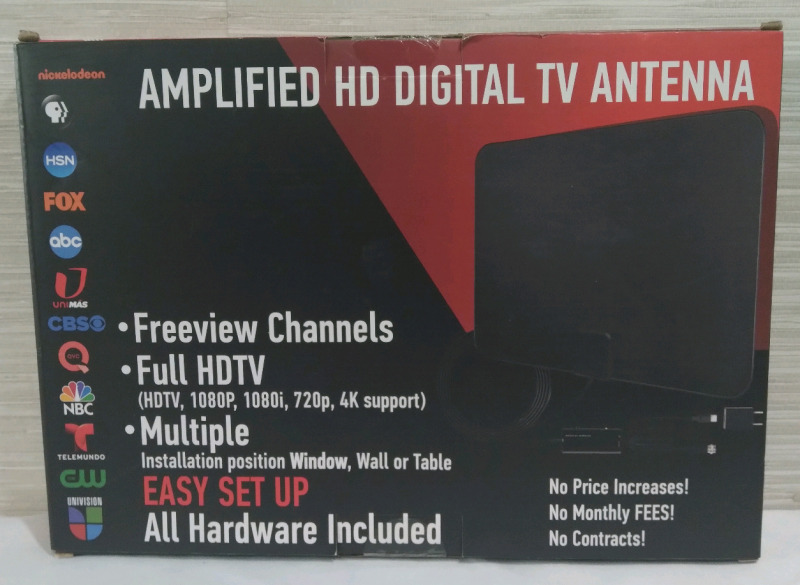 New Amplified HD Digital TV Antenna