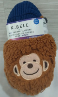 New K.Bell kids Sherpa Slippers 2 Pairs